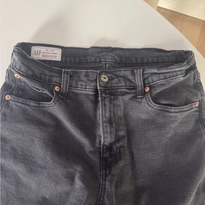 GAP Charcoal High Rise Jeans